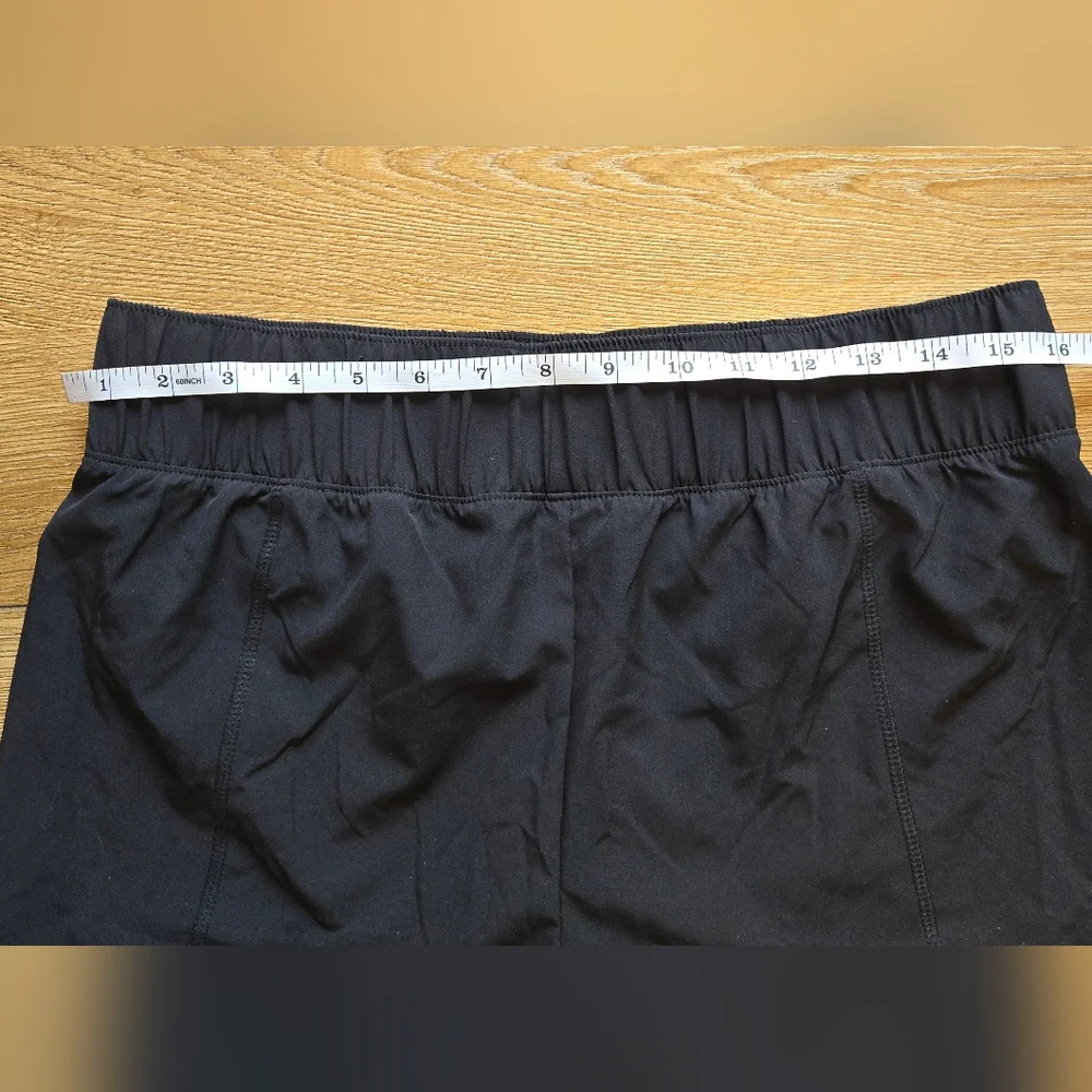 [NWOT] Justice Girl's Active Side Mesh Detail Running Shorts XL & Plus Black